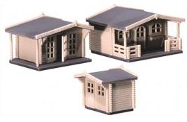 Summerhouses Kit x 3 N Scale